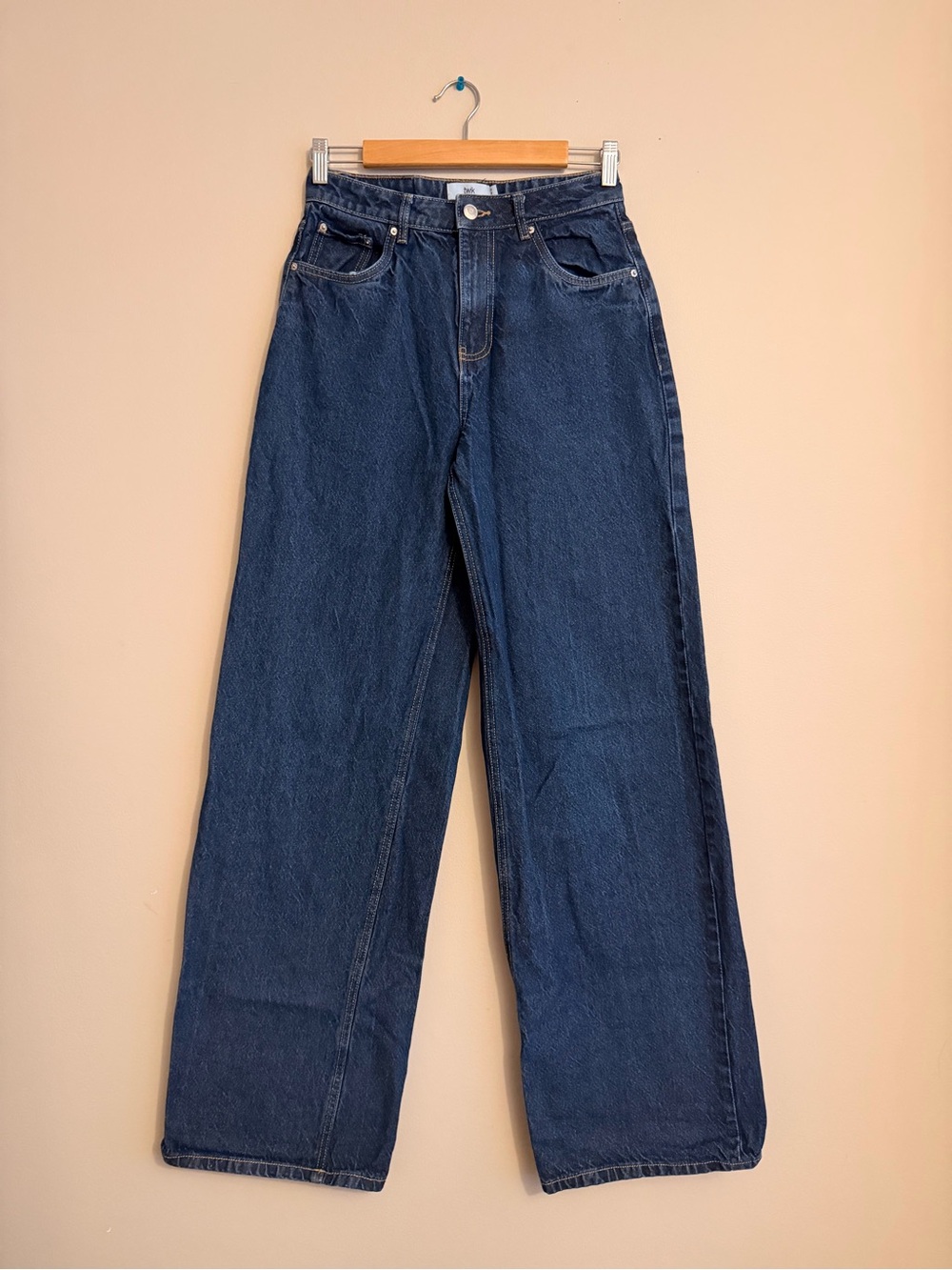 TWIK Wide Leg Dark Blue Women’s Jeans (28)